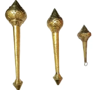 Brass Hanuman ji gada  set – Item 10