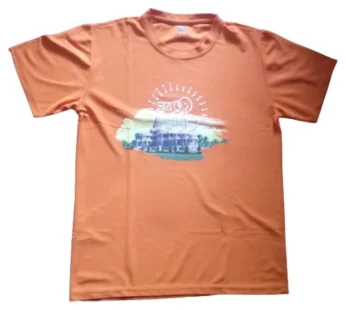 Jai shree ram T- shirt orange colour (Item no-285)